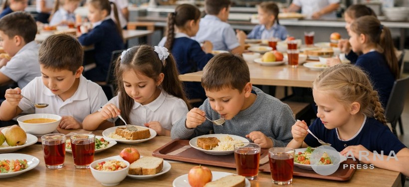 тегін ас, мектеп, ас мәзірі, Абай облысы