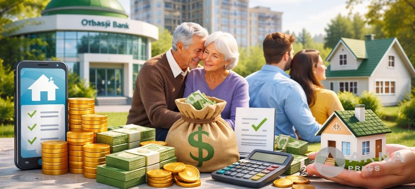 зейнетақы, Отбасы банк, ипотека