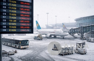 рейс, кешігеді, ауа райына байланысты