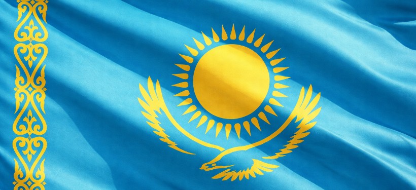 флаг Казахстана