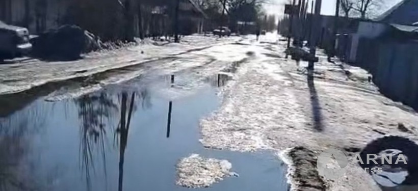 лужи на улице