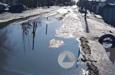 лужи на улице