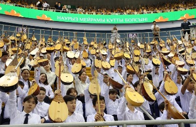 домбыра, рекорд, Алматы