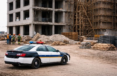 Курчатов, заңсыз, ғимарат, құлады