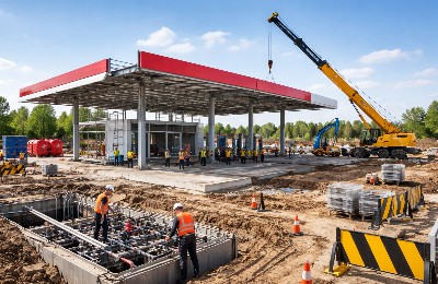 строительство АЗС