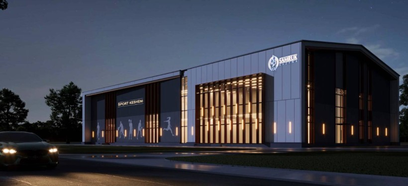 эскиз спорткомплекса