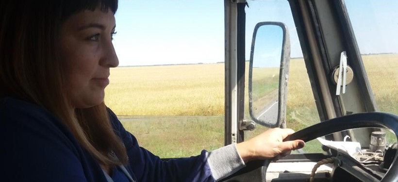 Ауыл, Айжан, еңбек, Кузьмино