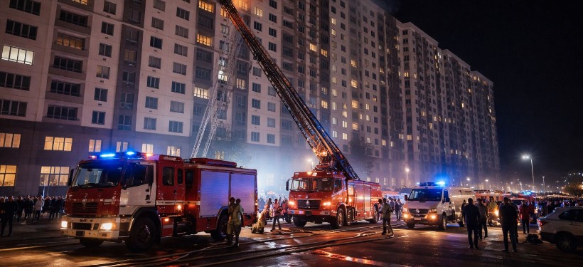 өрт, кедергі, өрт сөндіру