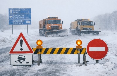 жол, ауарайы, жабылды