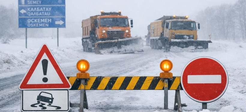 жол, ауарайы, жабылды