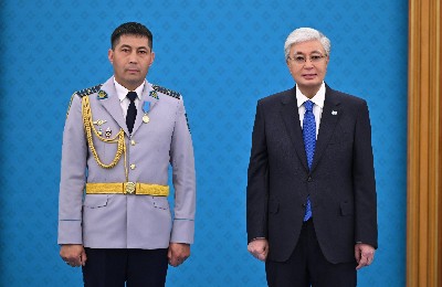 награждение полицейского
