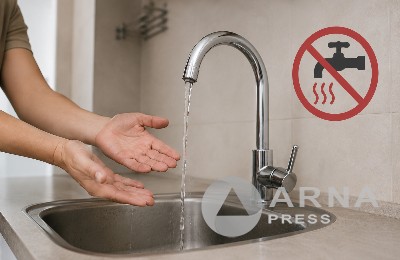 кран с горячей водой