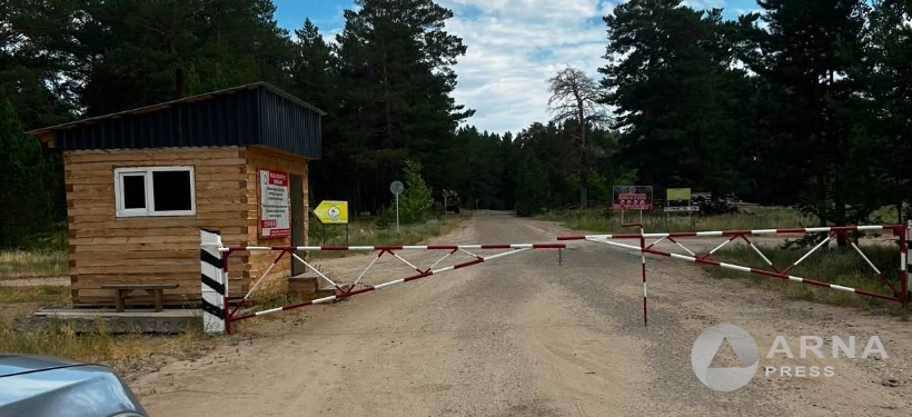 пункт пропуска в лес