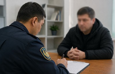 полиция с мошенником