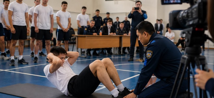 полиция, оқу, бейнежазба, талапкер