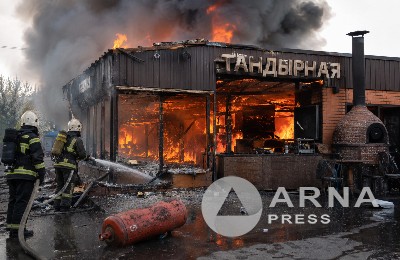 взрыв баллона в тандырной