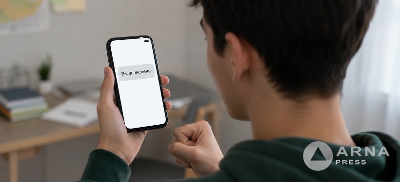 SMS-рассылка о зачислении