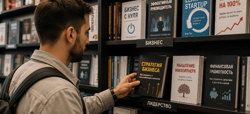 выбирает книги по бизнесу