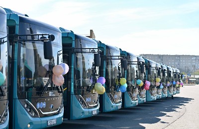 автобус, жаңа, маршрут