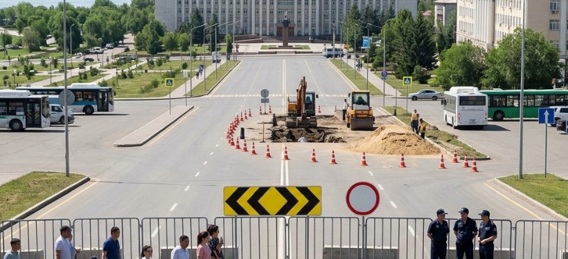 жол, тиым, уақытша, жабылу