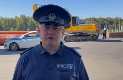 предупреждение о перекрытии дороги