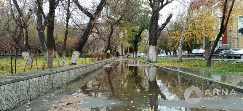 лужи в центре