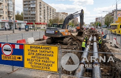 прокладка теплосетей