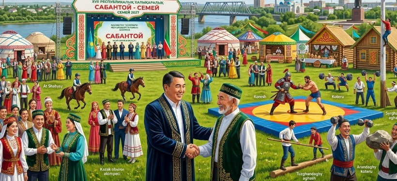 сабантой, Семей, татар, мереке