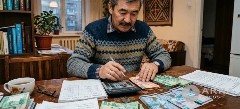 казахстанец считает зарплату