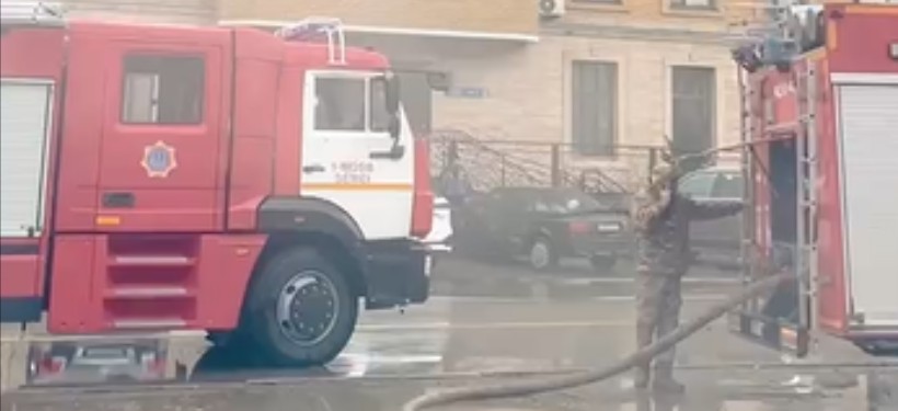пожар по Ибраева